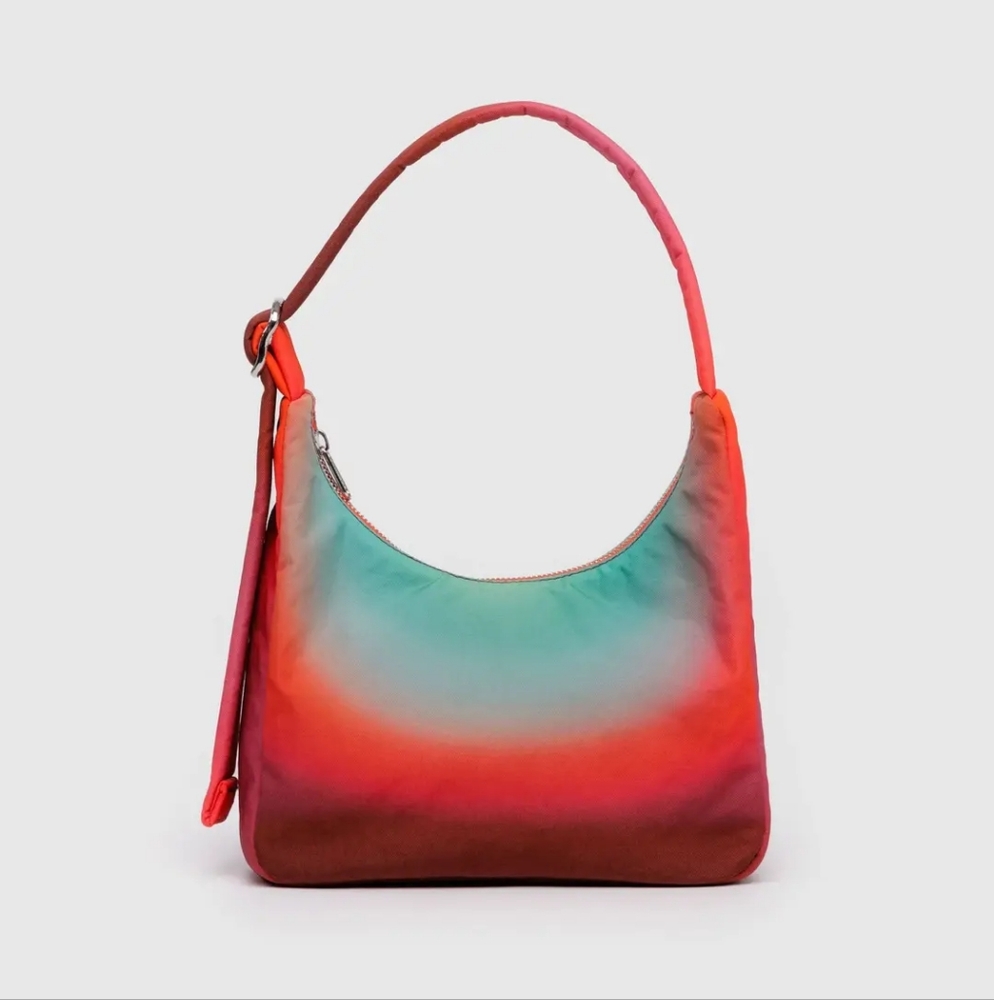 BAGGU Multicolor Gradient Shoulder Bag